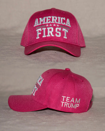 Merica First Team Trump Hot Pink