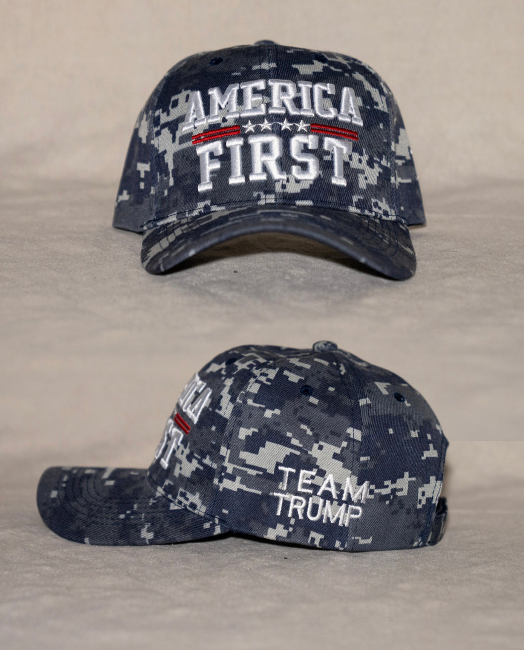 America First Navy Camo Ballcap