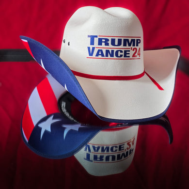 Trump Vance 24 Cowboy Hat
