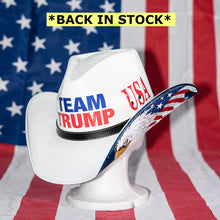Load image into Gallery viewer, Team Trump Patriot Bald Eagle Hat